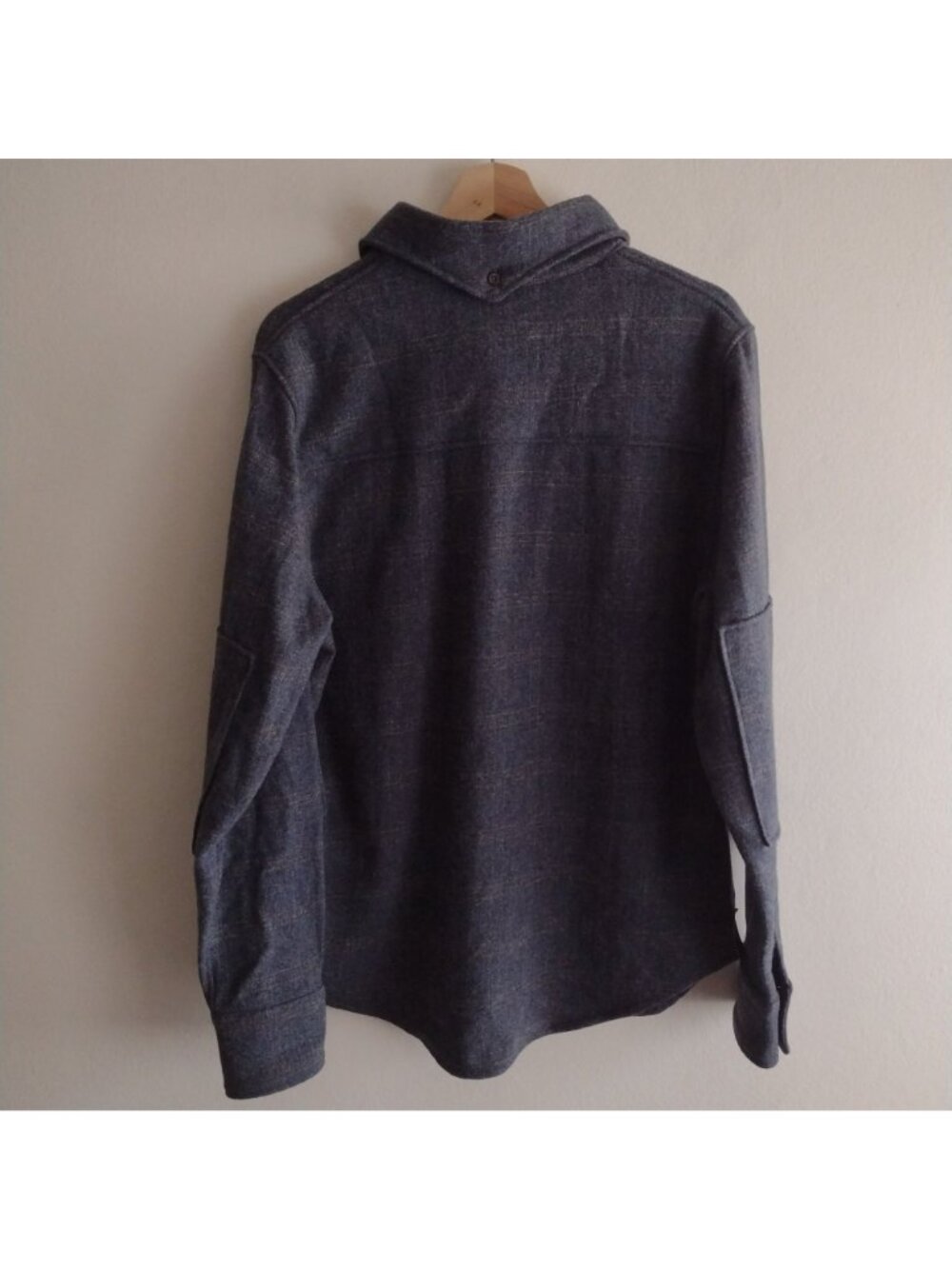 Howl Good Womens Superior Wool Shirt L Gray Plaid Outdoor Farm Button Front - Picture 9 of 11